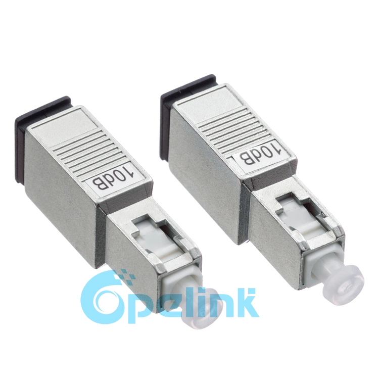 Optical Fixed Attenuator Singlemode Sc/Upc Male-Female Plug-in Fiber Optic Attenuator