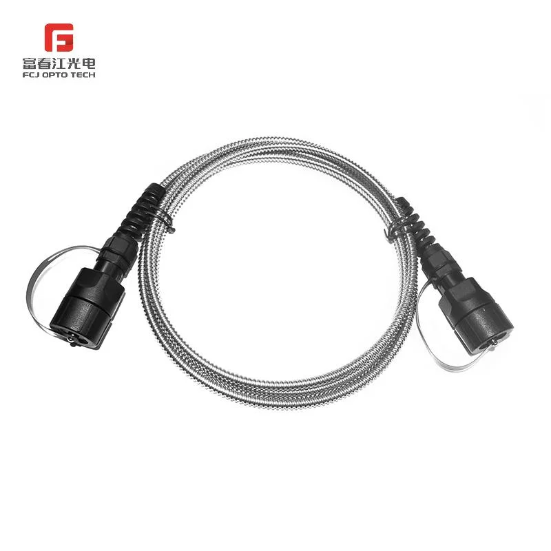 100g Ethernet Work Om4 Harness MTP MPO to LC Cable Assembly Packed in Lgx Box Cassette