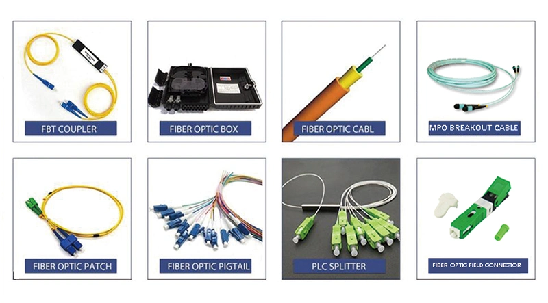 1 Core 2 Core 4 Core FTTH Drop Cable G657A2 Fiber Optic Drop Cable Drop Wire Cable