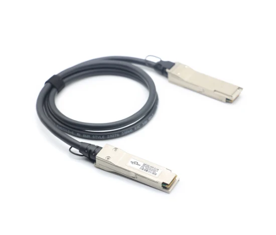 200g Qsfp-Dd Dac 200g a 2 X 100g Qsfp28 Cable de conexión directa 200g Cable Twinax de cobre pasivo