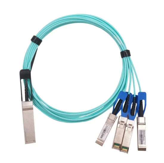 Aoc 1m 40g a 4*10g Cable Qsfp+ Cable óptico activo Compatible con HP/Tp-Link/Juniper